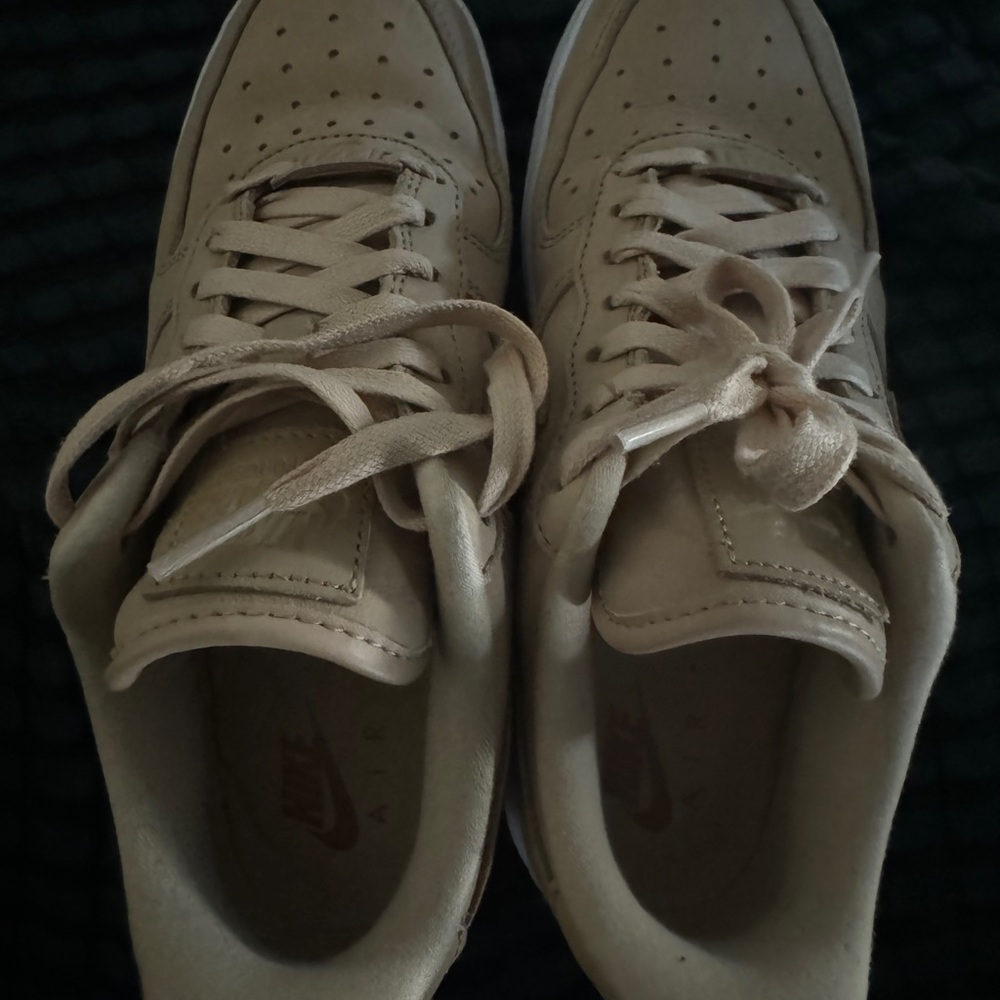 Sage Low Air Force Ones - worn twice